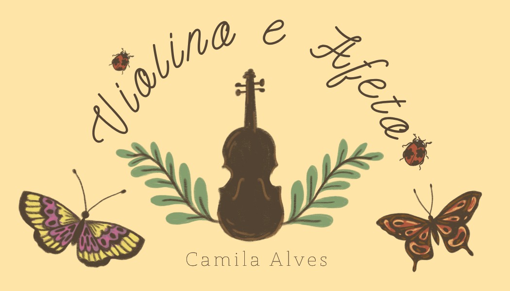 Camila Alves, professora de violino em Belo Horizonte